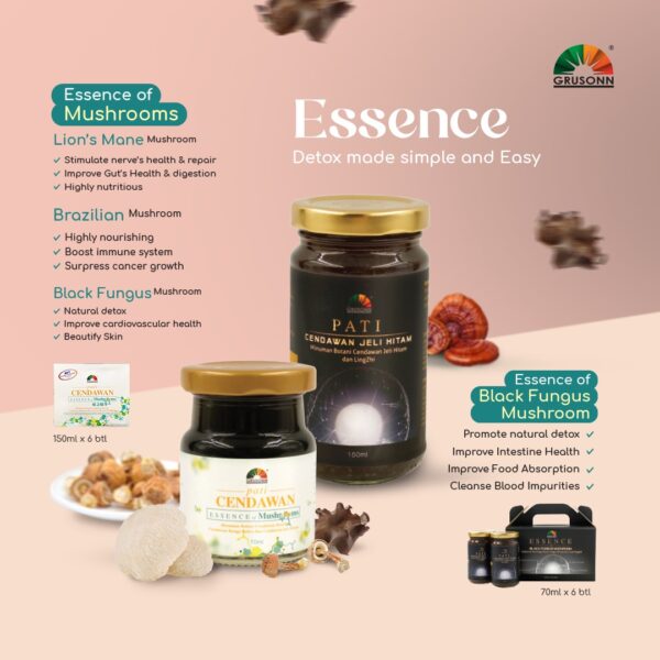 Essence of Black Fungus Mushroom
