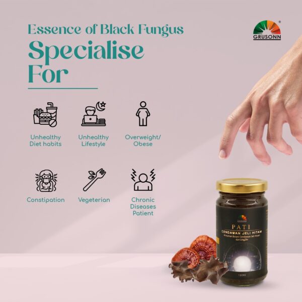 Essence of Black Fungus Mushroom