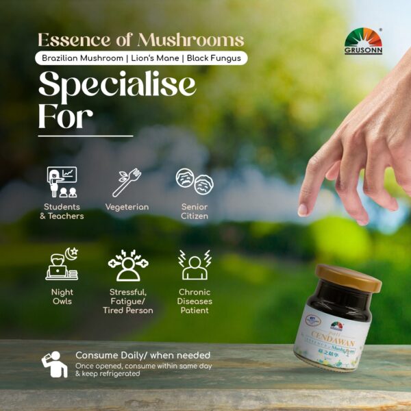 Grusonn's Essence of Mushrooms 5 Essence Of Mushroom