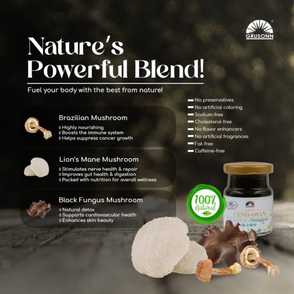 Grusonn's Essence of Mushrooms 7 Essence Of Mushroom